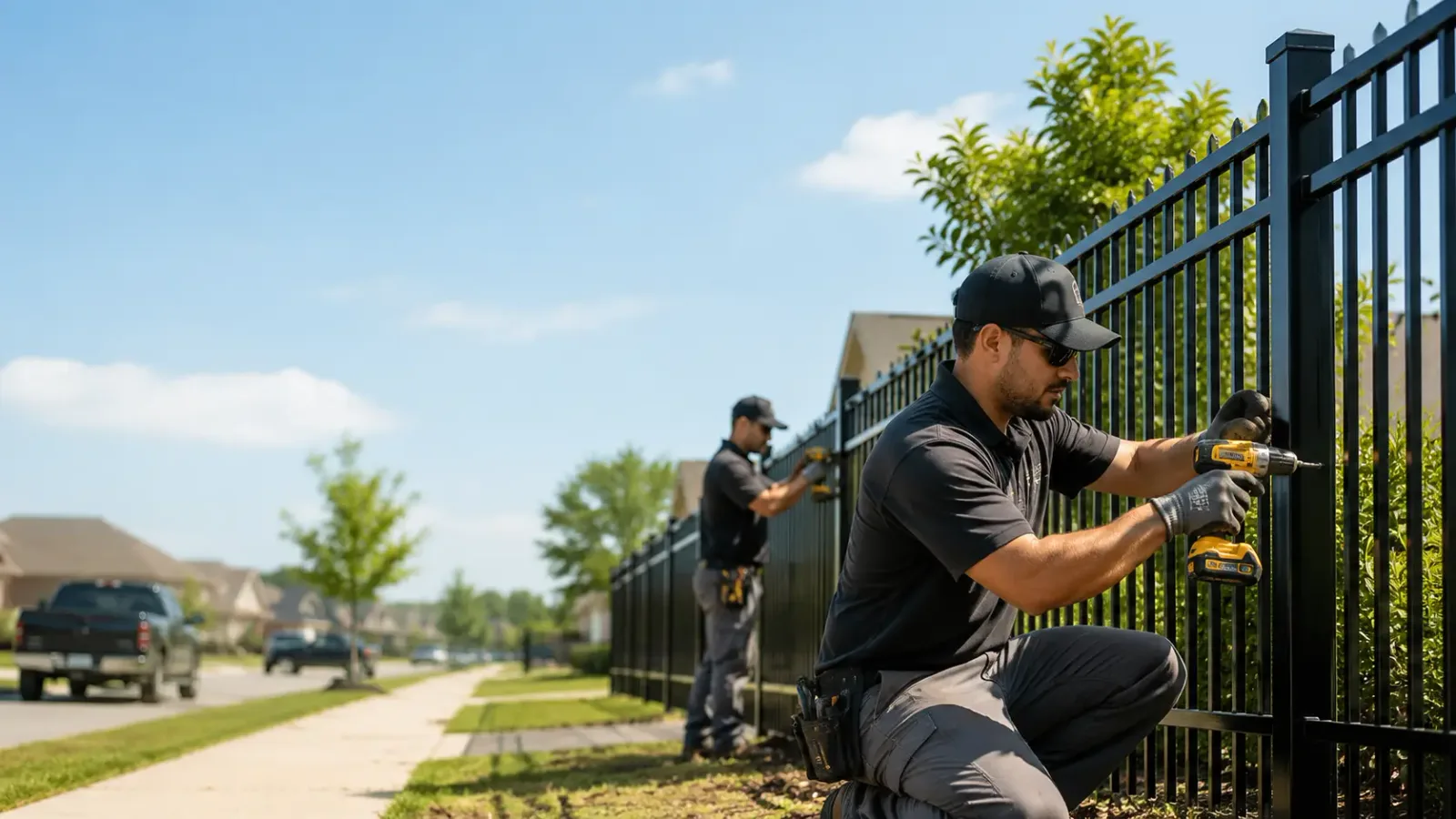 Metal Fence Installation in Morrice, MI